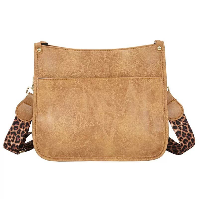 Suvelle Leopard Crossbody Bag Messenger Handbag #605 Everyday Swingpack Travel Purse 